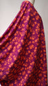 'Lou Lou' - Stretch Viscose - Steel Pink | Coral *Remnant 4m Was $131.60 Now $98